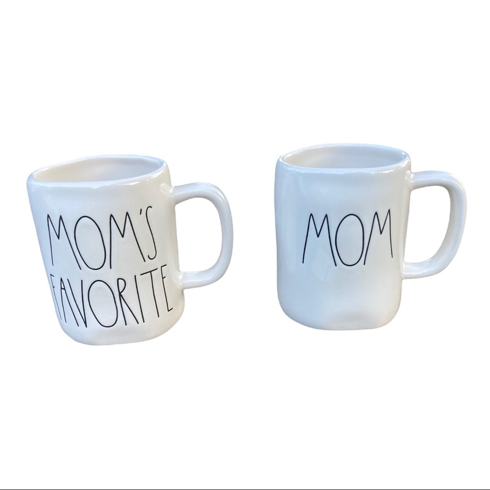 Rae Dunn Mug 'MOM' and Mom’s Favorite